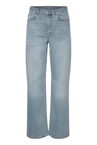 Louis 123 Xhigh Wide Jeans - Medium Blue