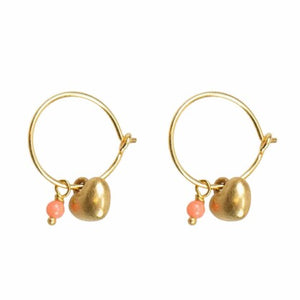 Hultquist Heart & charm earrings