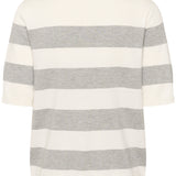 Lizza striped knit(Grey/White)