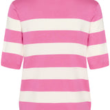 Lizza striped knit(Pink/White)