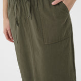 Naya Liah maxi Skirt (green)