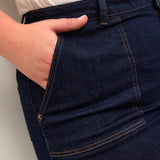 Milla denim skirt curve style