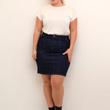 Milla denim skirt curve style