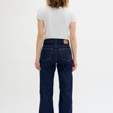 Dekota Wide Leg Jean (Dark Blue)