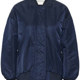Helga Bomber Oversize Jacket-(Dark Sapphire)