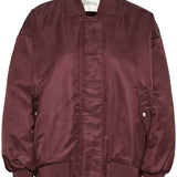 HELGA BOMBER Jacket-Fudge