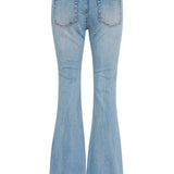 DANGO 144 High x wide Boot cut-light blue