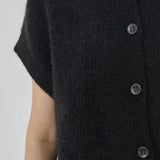 Siva OS Knit Cardigan (Black)
