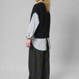 Siva OS Knit Cardigan (Black)