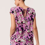 Zaya Top-Graphic floral