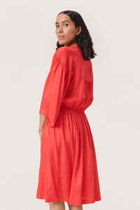 Obelia Dress-red