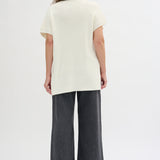 Ally Knit Vest-white