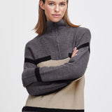 Martha Half Up Zip