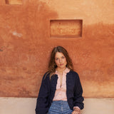 Annie cardigan(Navy)