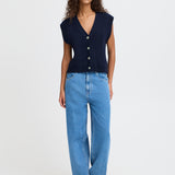 Povoke vest (Navy blue)