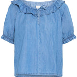 Barcy blouse short sleeve