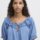 Barcy blouse short sleeve