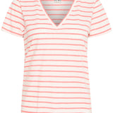 Yulietta T Shirt-red stripe