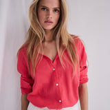 Linno shirt-pink