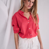 Linno shirt-pink