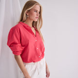 Linno shirt-pink