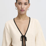 Tacita shirt-sandshell