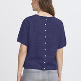 Kamara SS knit (Blue)