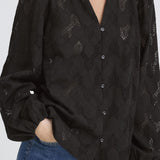 Junela Blouse -black