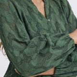 Junela Blouse -green