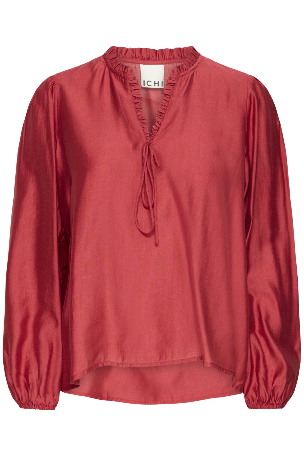 Karlani shirt blouse(red)