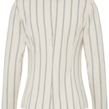 Kate Stripe Blazer-Birch