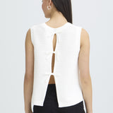 Dotties Vest- (White)