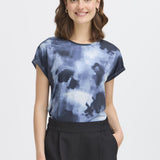 Seen T-Shirt (Blue watercolour)