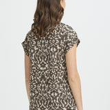 Seen T-Shirt (Olive floral)