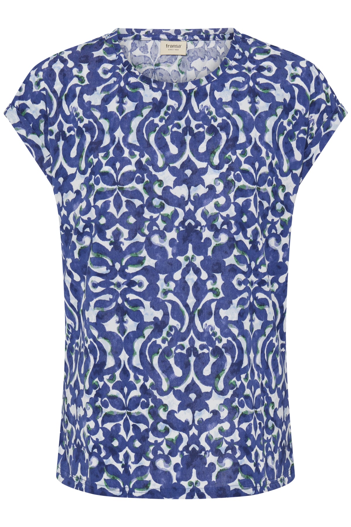 Seen T-Shirt (Blue floral)