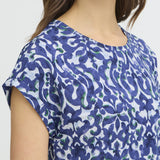 Seen T-Shirt (Blue floral)