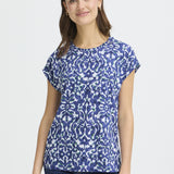 Seen T-Shirt (Blue floral)