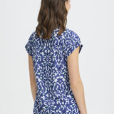 Seen T-Shirt (Blue floral)