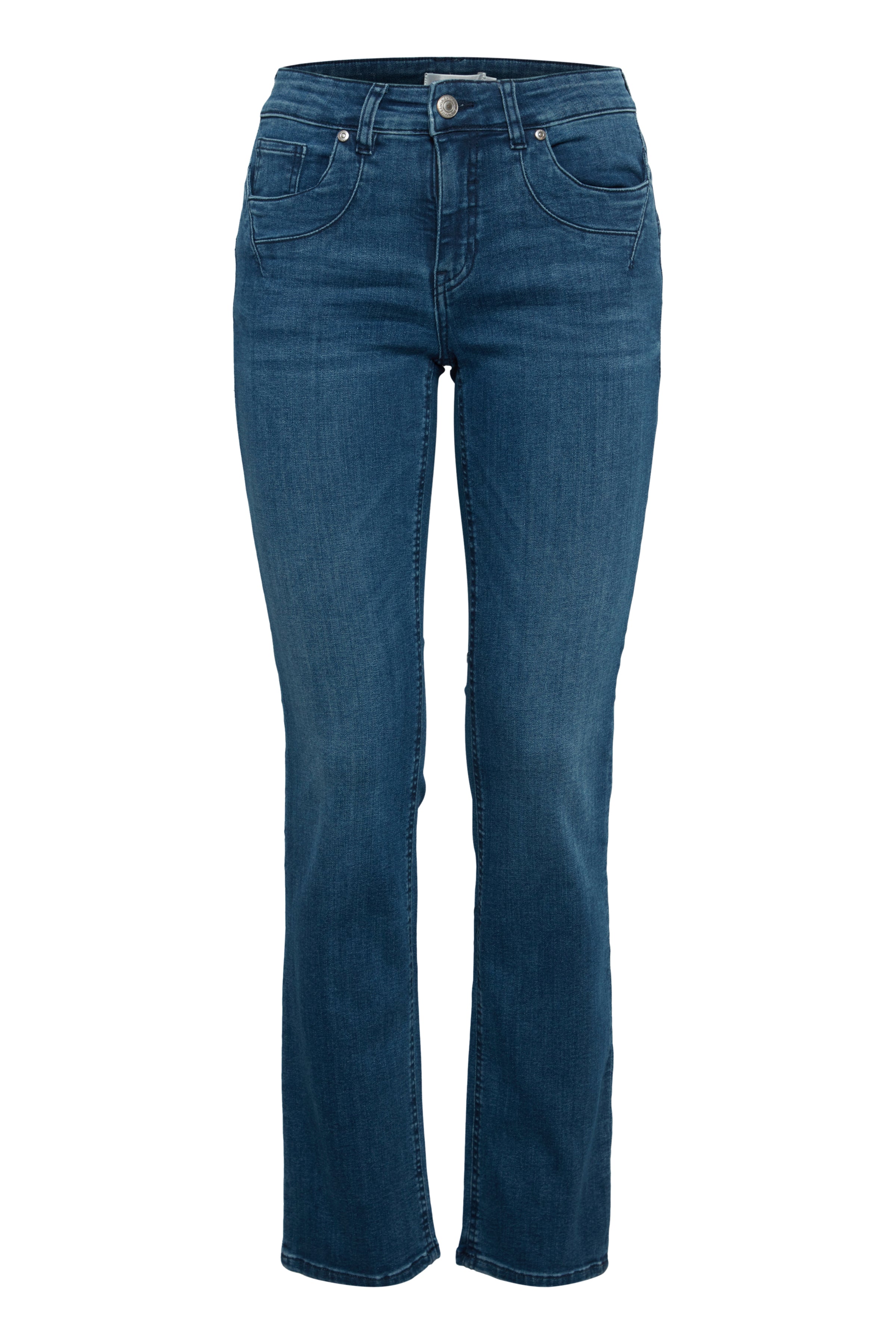 Over Tessa Fit Jean 4- Mid Blue