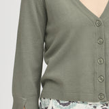 Clia Cardigan (Agave Green)