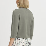 Clia Cardigan (Agave Green)