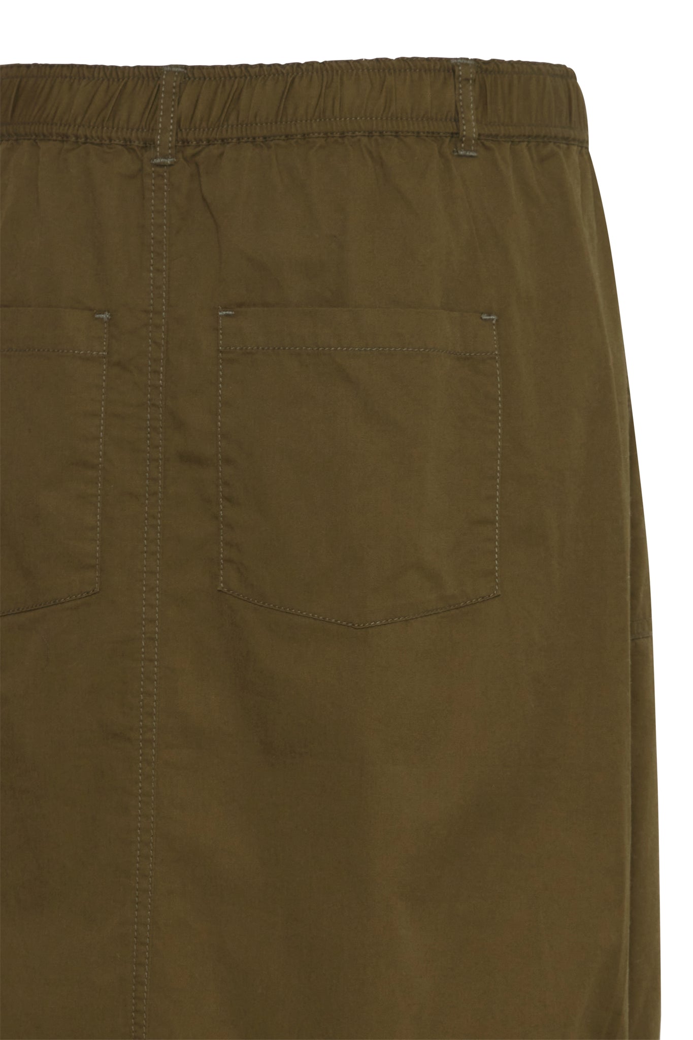 June midi skirt-olive