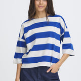 Siva oversize Tee