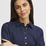 Chicago Dress (raw blue)