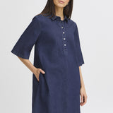 Chicago Dress (raw blue)