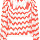 Luma long sleeve pullover(red)