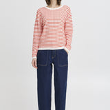 Luma long sleeve pullover(red)