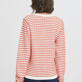 Luma long sleeve pullover(red)