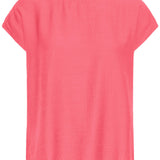 Ariana high neck blouse-(Pink)