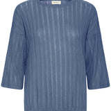 Kaia T-Shirt blouse (Blue)